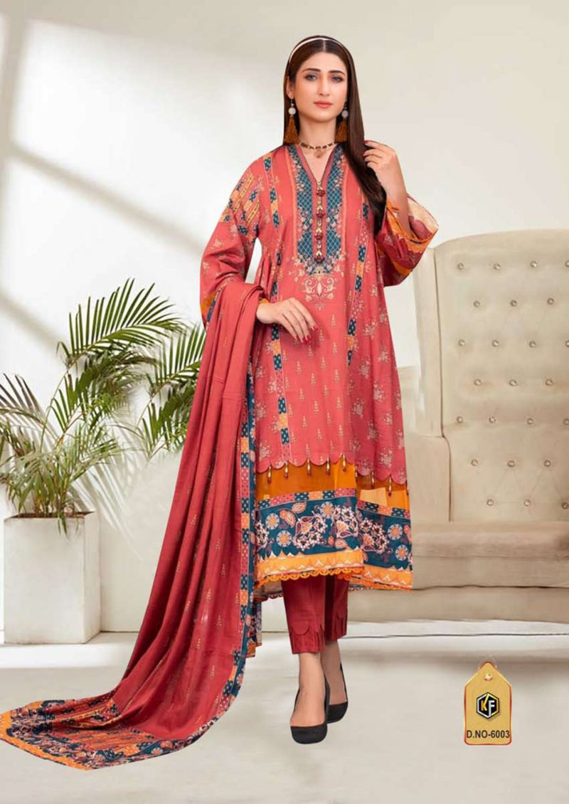 Keval Fab Sobia Nazir Vol 6 Pure Premium Cotton Casual Wear Salwar Suit