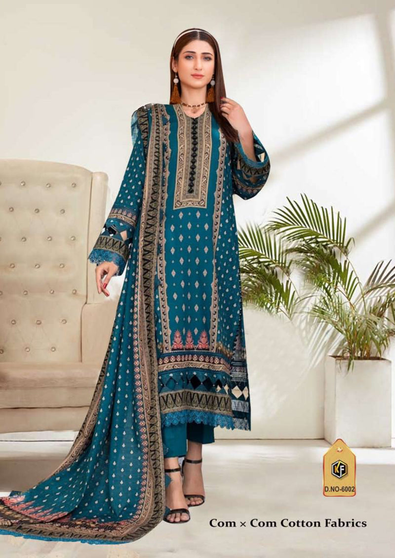 Keval Fab Sobia Nazir Vol 6 Pure Premium Cotton Casual Wear Salwar Suit