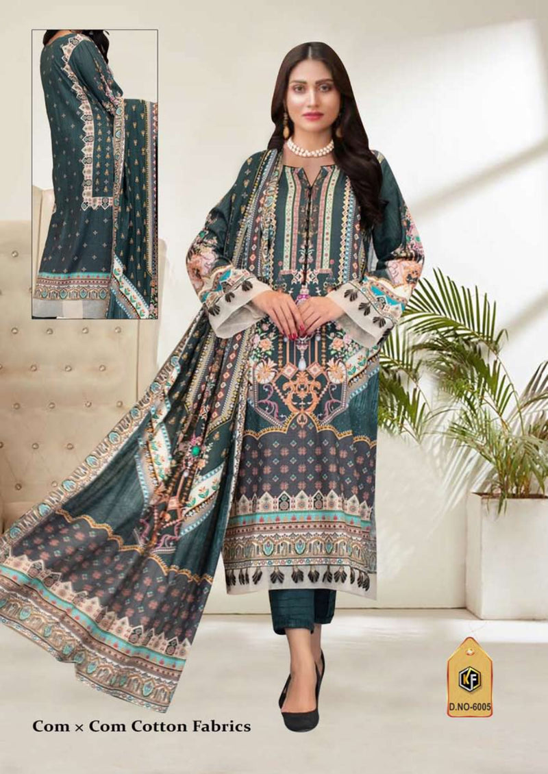 Keval Fab Sobia Nazir Vol 6 Pure Premium Cotton Casual Wear Salwar Suit