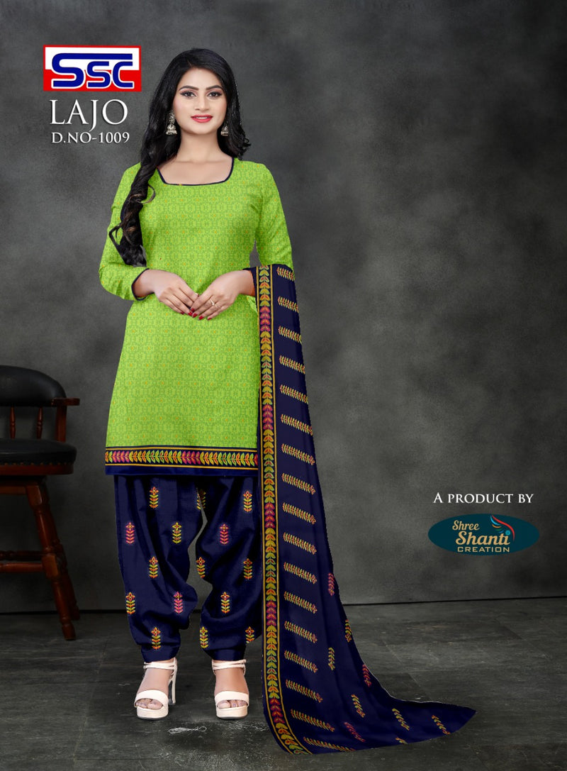 Ssc Creation Lajo American Crepe Patiyala Style Festive Wear Salwar Suits