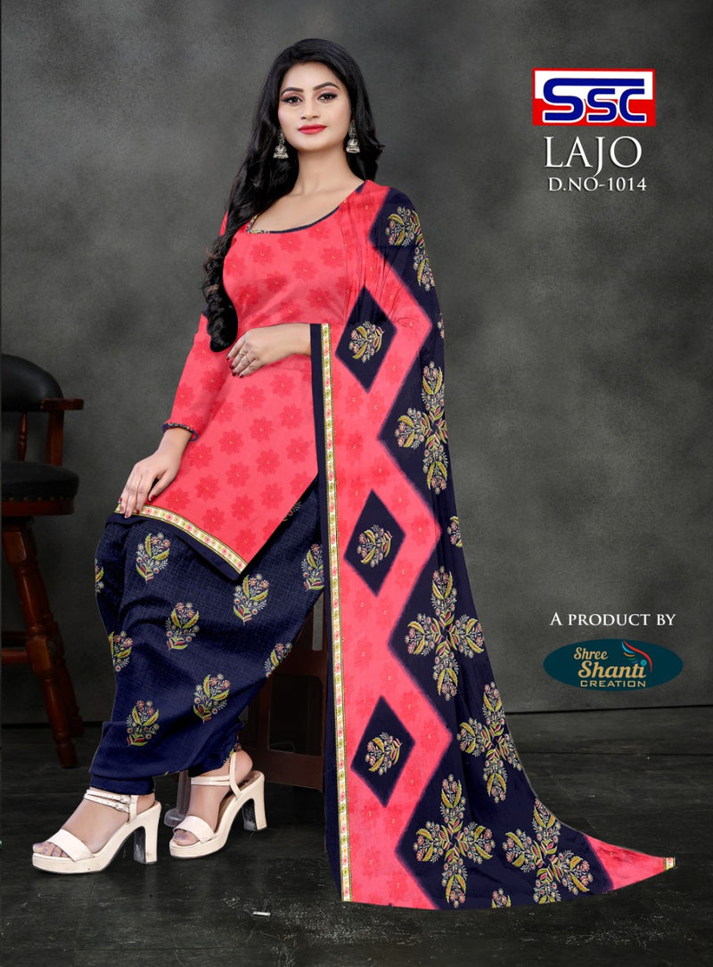 Ssc Creation Lajo American Crepe Patiyala Style Festive Wear Salwar Suits