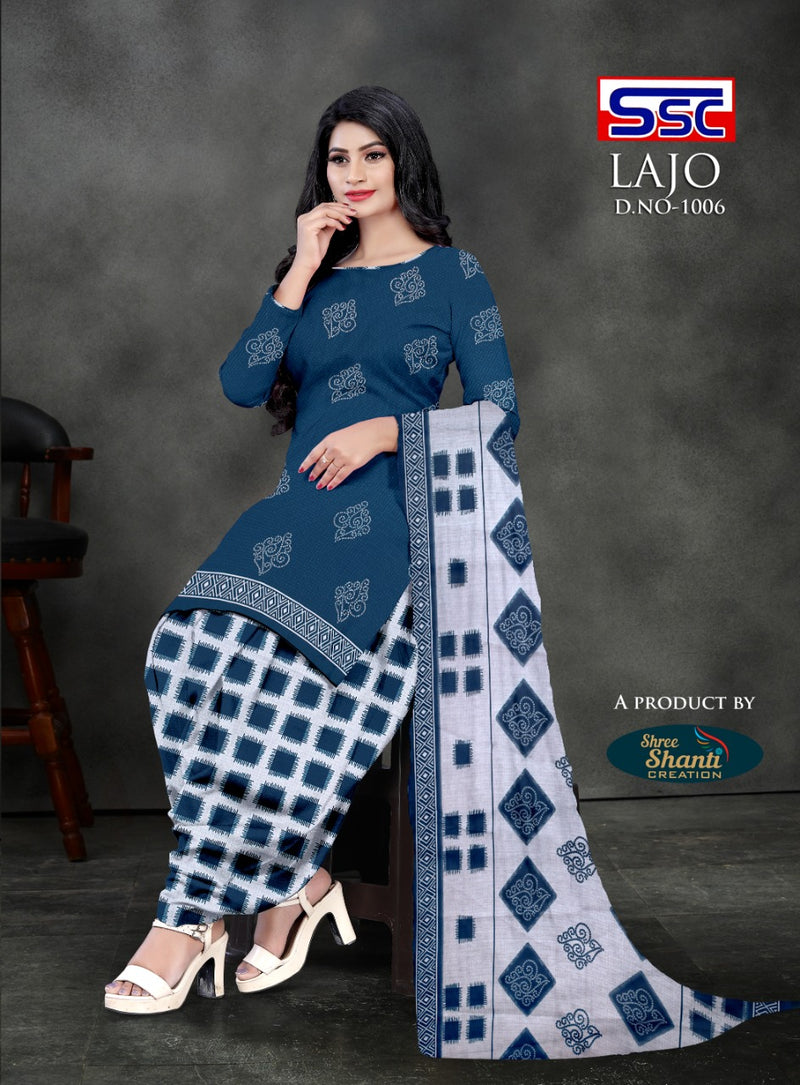 Ssc Creation Lajo American Crepe Patiyala Style Festive Wear Salwar Suits