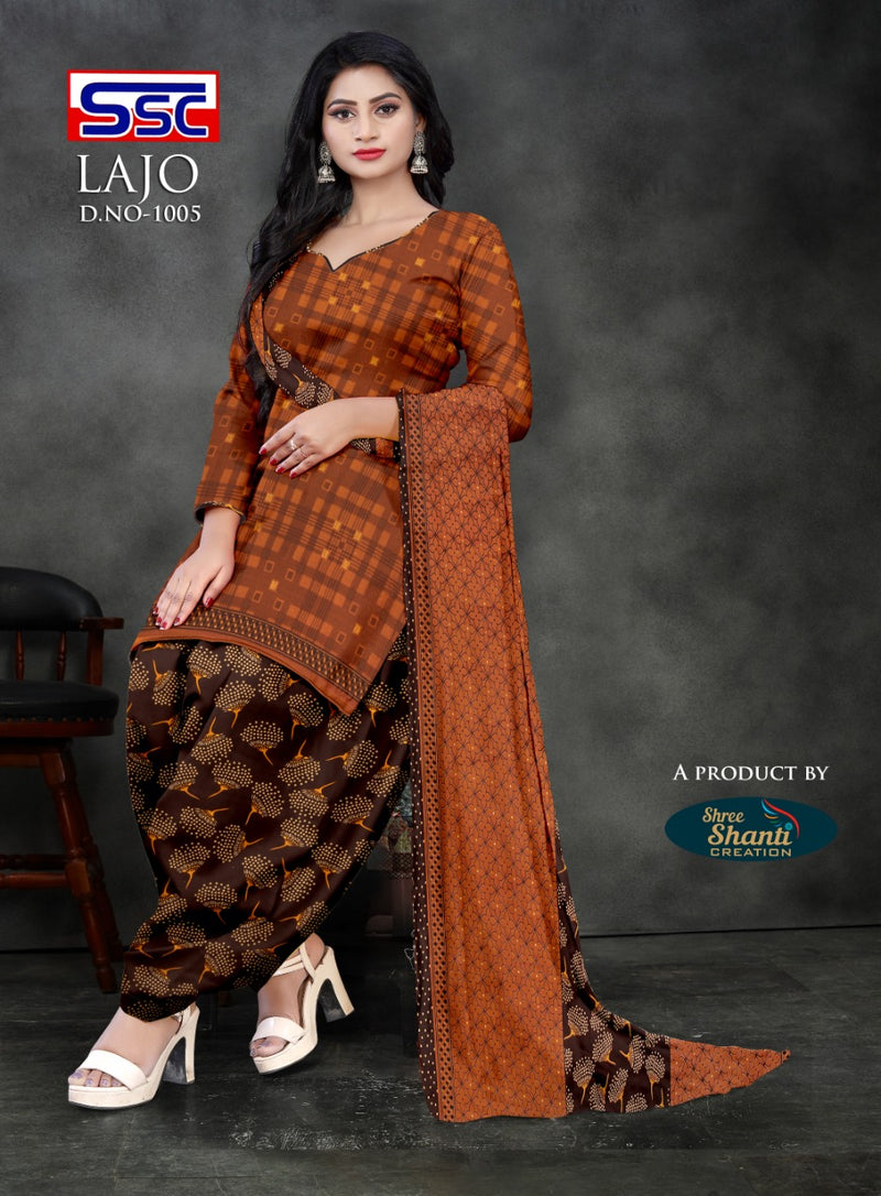 Ssc Creation Lajo American Crepe Patiyala Style Festive Wear Salwar Suits