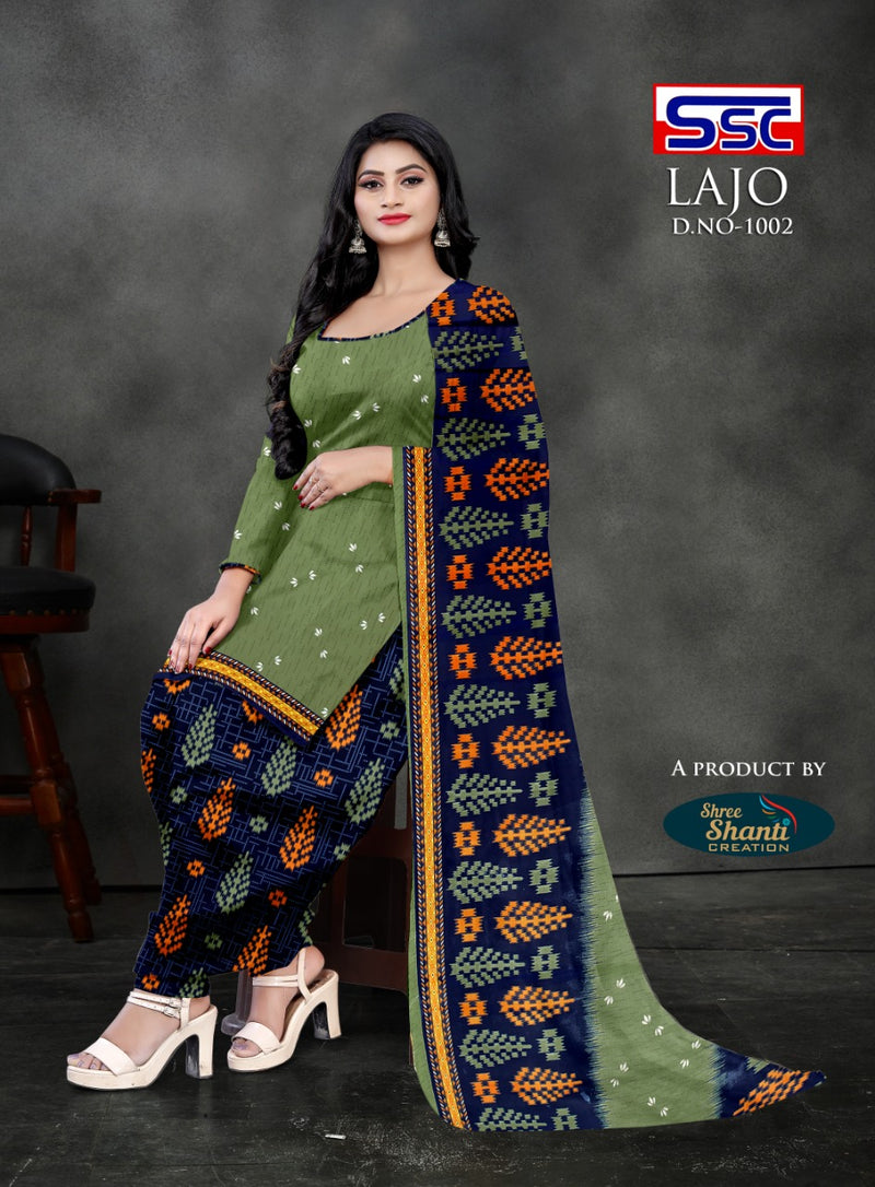 Ssc Creation Lajo American Crepe Patiyala Style Festive Wear Salwar Suits