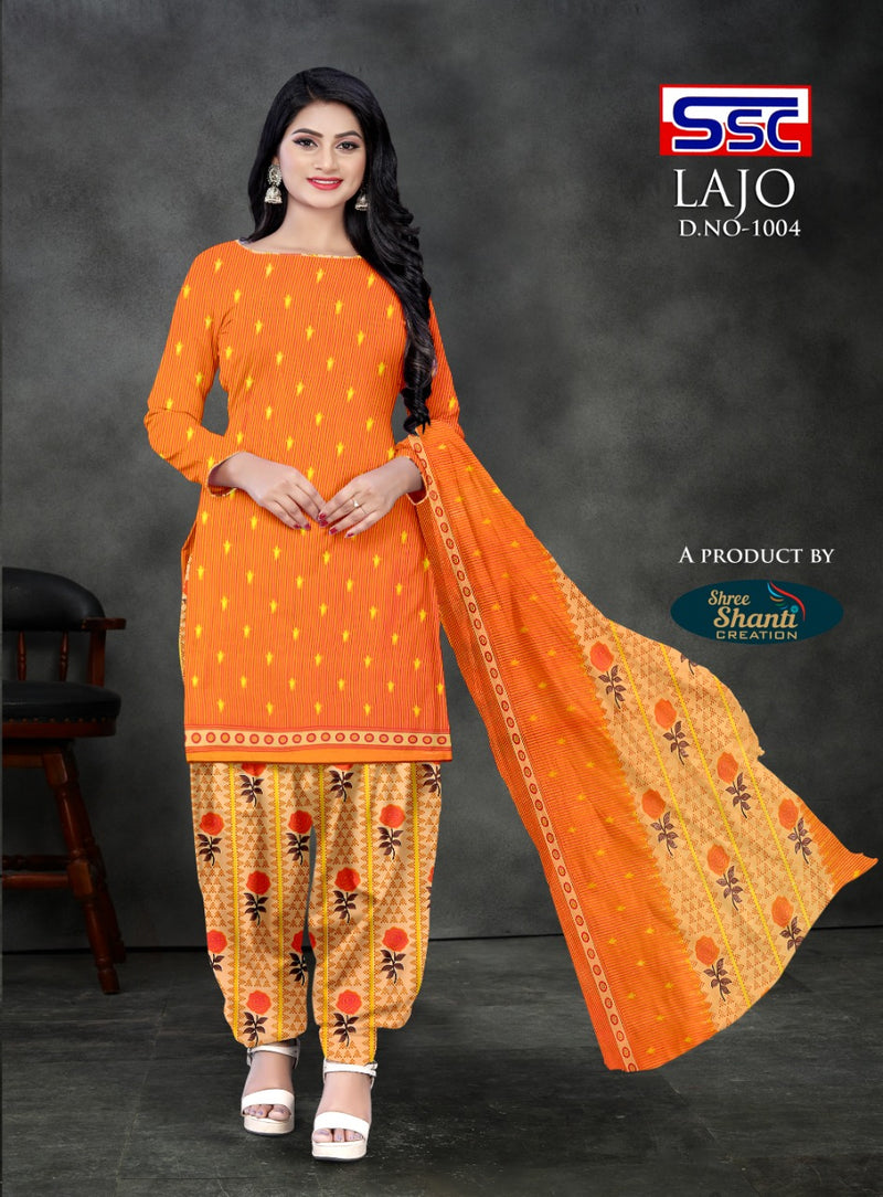 Ssc Creation Lajo American Crepe Patiyala Style Festive Wear Salwar Suits