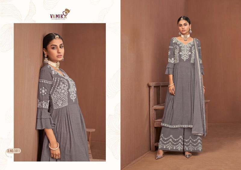 Vamika Fashion Lakhnawi Vol 2 Designer Party Wear Salwar Suits