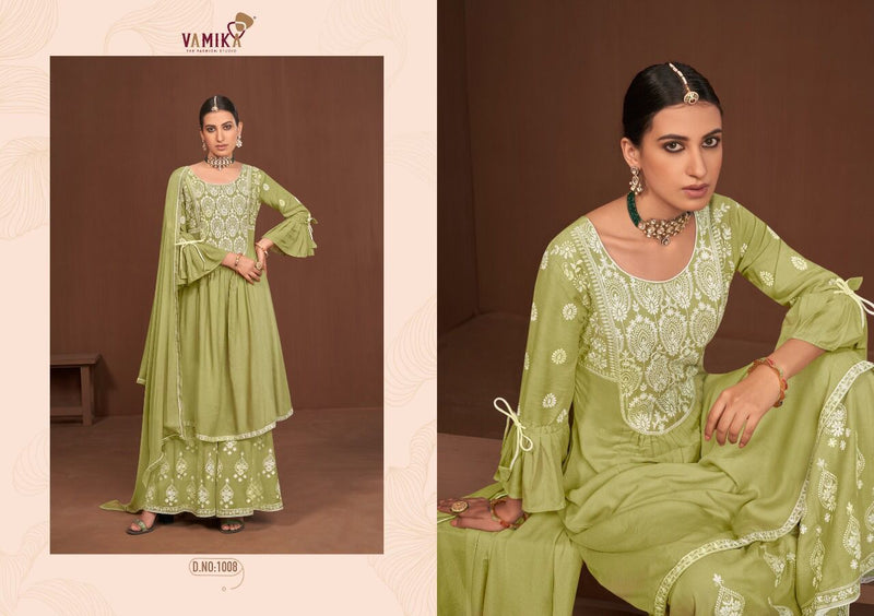 Vamika Fashion Lakhnawi Vol 2 Designer Party Wear Salwar Suits