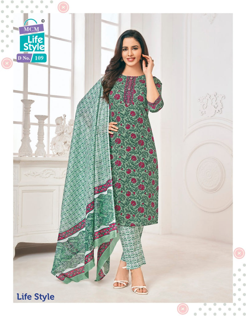 MCM Life Style Fancy With Printed Work Stylish Designer Beautiful Fancy Kurti