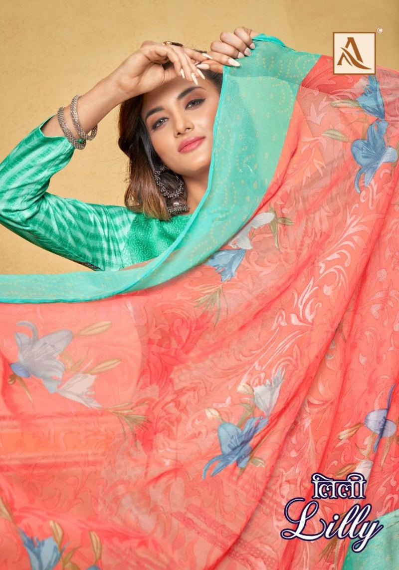 Alok Suits Lilly Jam Cotton Digital Printed Party Wear Salwar Suits