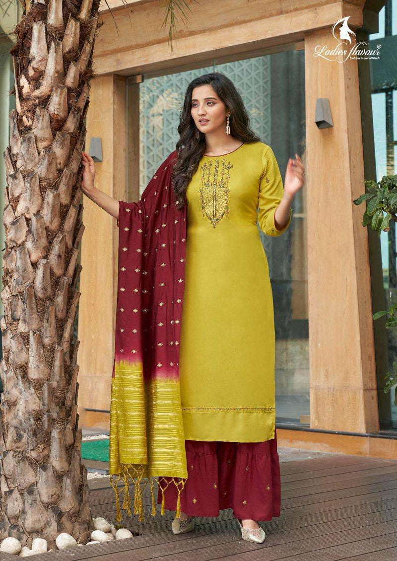 Ladies Flavour Launch Ruhana Muslin With Heavy Embroidery Work Designer Sawar Kameez