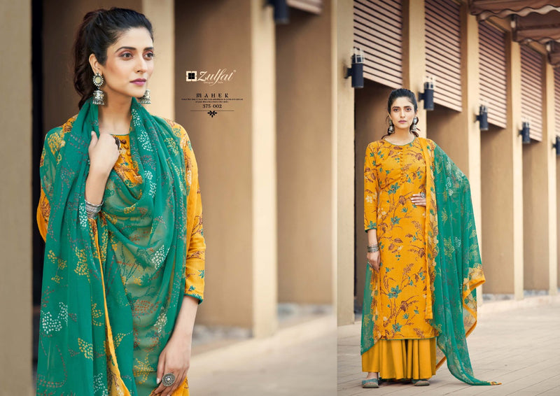 Zulfat Designer Suits Mahek Rayon Fancy Stylish Party Wear Salwar Suits