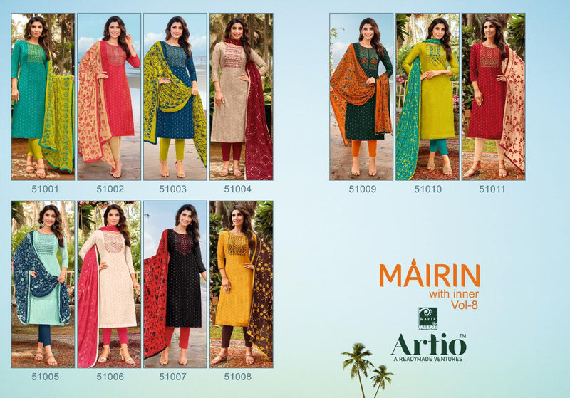 Kapil Trendz Mairin Vol 8 Modal With Fancy Work Stylish Designer Festive Wear Salwar Kameez