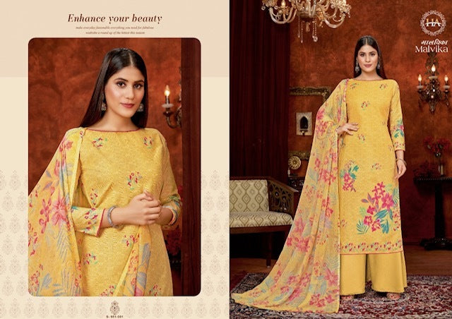 Harshit Fashion Hub Malvika Cambric Cotton Fancy Digital Printed Party Wear Salwar Suits