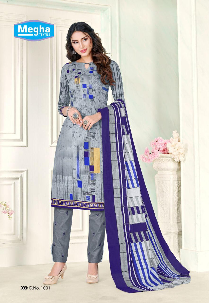 Megha Textile Manchali Vol 3 Cotton Printed Festive Wear Salwar Kameez