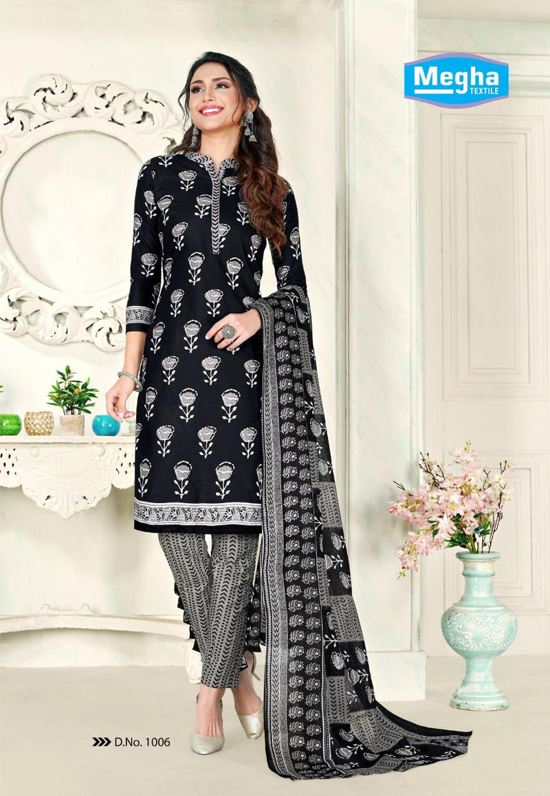 Megha Textile Manchali Vol 3 Cotton Printed Festive Wear Salwar Kameez