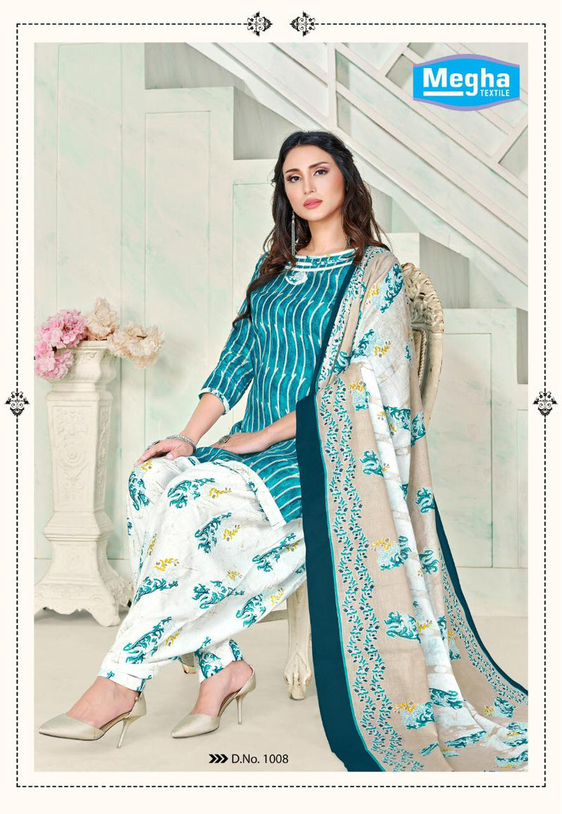 Megha Textile Manchali Vol 3 Cotton Printed Festive Wear Salwar Kameez