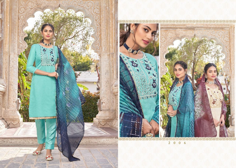 7 Cloud Maan Mahek Stylish Designer Wear Salwar kameez