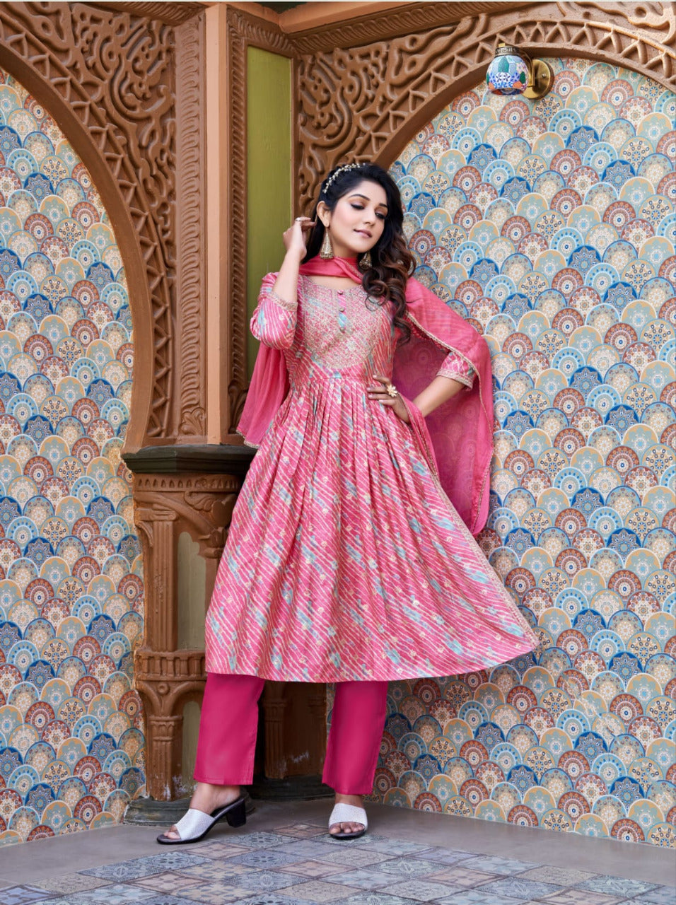 Ossm Mannat Vol 2 Silk With Beautiful Work Stylish Designer Festive Wear Fancy Kurti