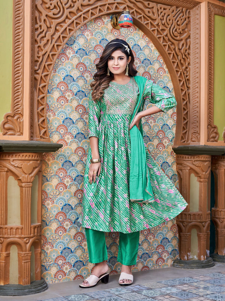 Ossm Mannat Vol 2 Silk With Beautiful Work Stylish Designer Festive Wear Fancy Kurti