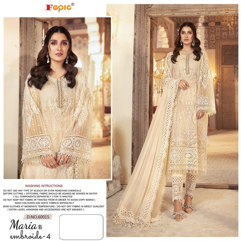 Fepic Rosemeen Maria B Vol 4 Georgette With Heavy Embroidery Work Stylish Designer Wedding Wear Salwar Kameez