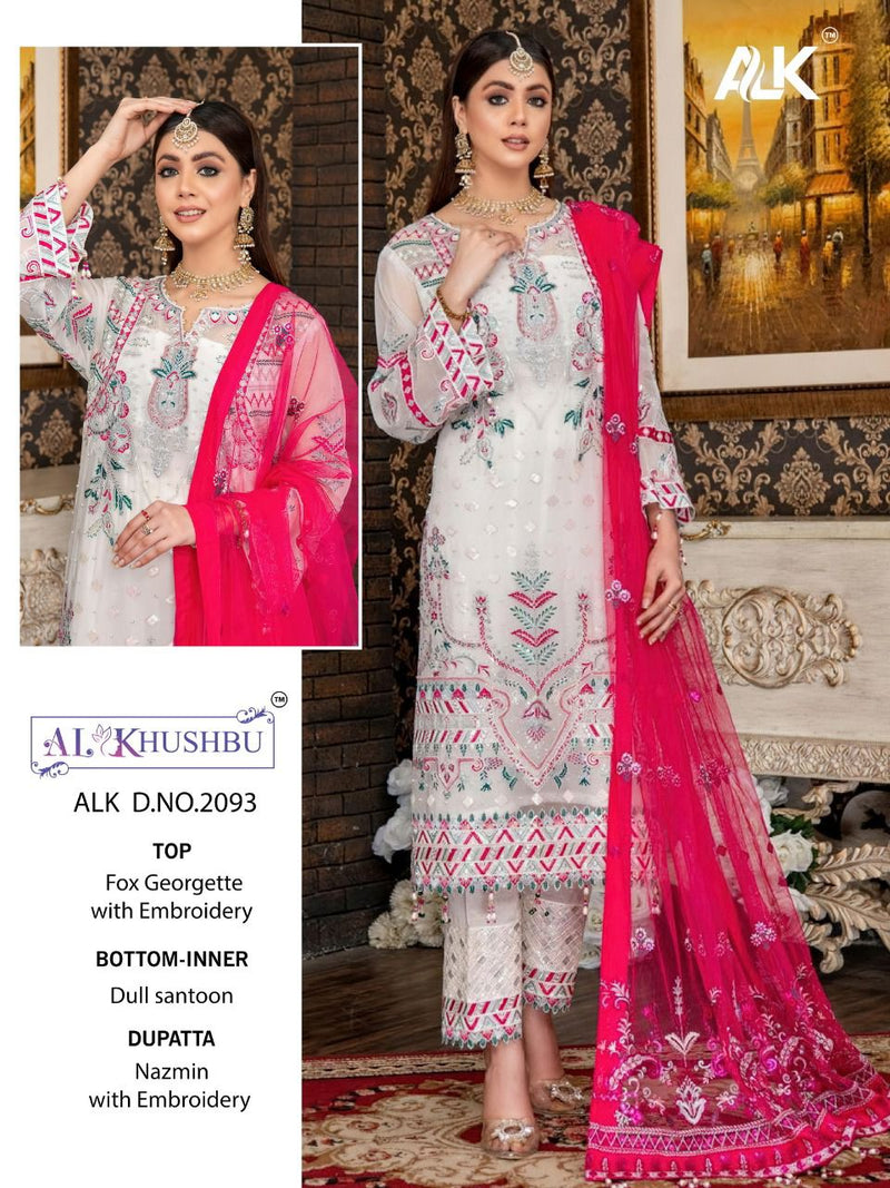 Al Khushbu Mariya Vol 1 Georgette With Heavy Embroidery Work Stylish Designer Pakistani Party Wear Salwar Kameez