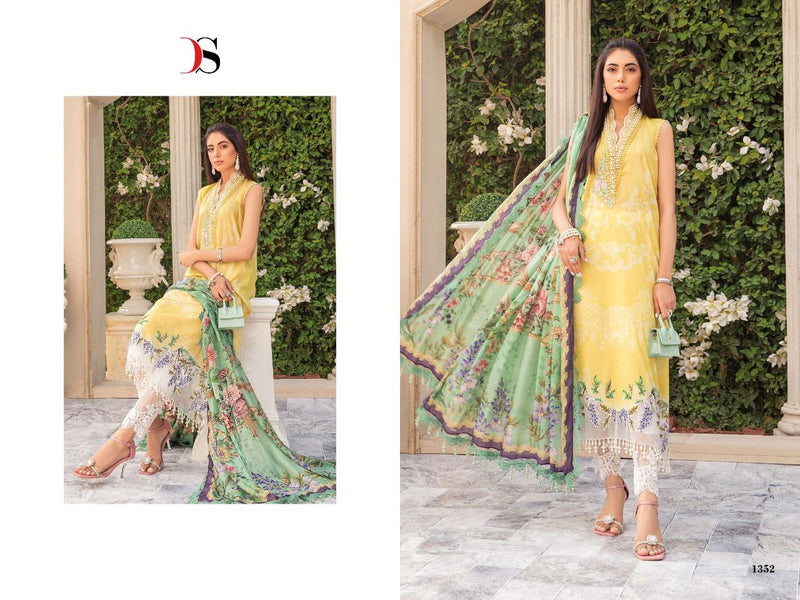 Deepsy Suits Mariab M Print 22 Jam Cotton Embroidered Party Wear Salwar Suits