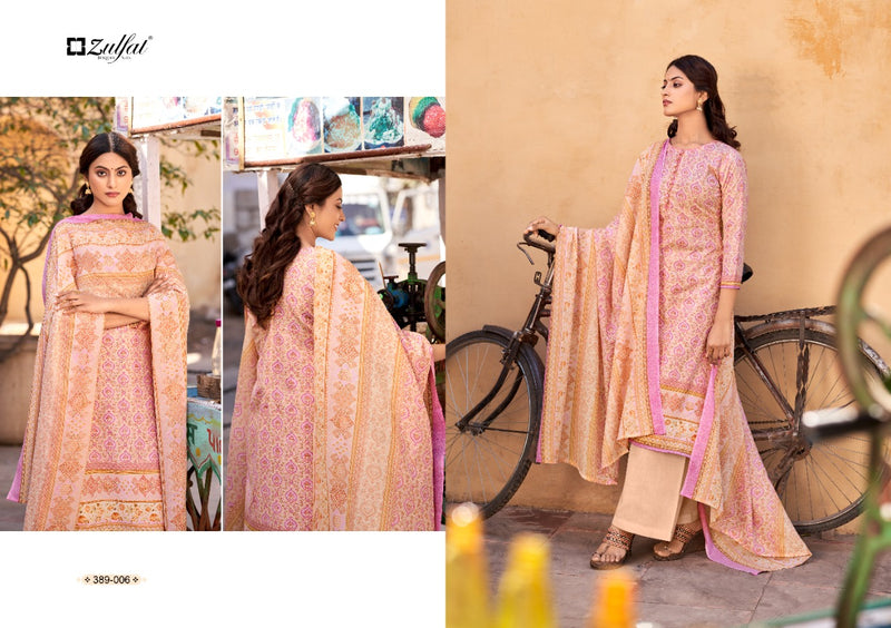 Zulfat Designer Suits Mariam Cotton Printed Festive Wear Salwar Suits