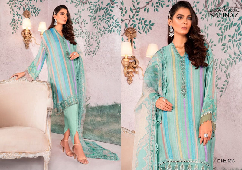 Safinaz Mariya B Vol 8 Lawn Cotton Pakistani Style Party Wear Salwar Suits