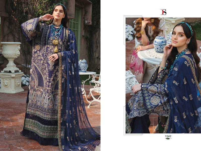 Deepsy Suits Maryam N Mariya Lawn 22 Cotton Embroidered Pakistani Style Wedding Wear Salwar Kameez