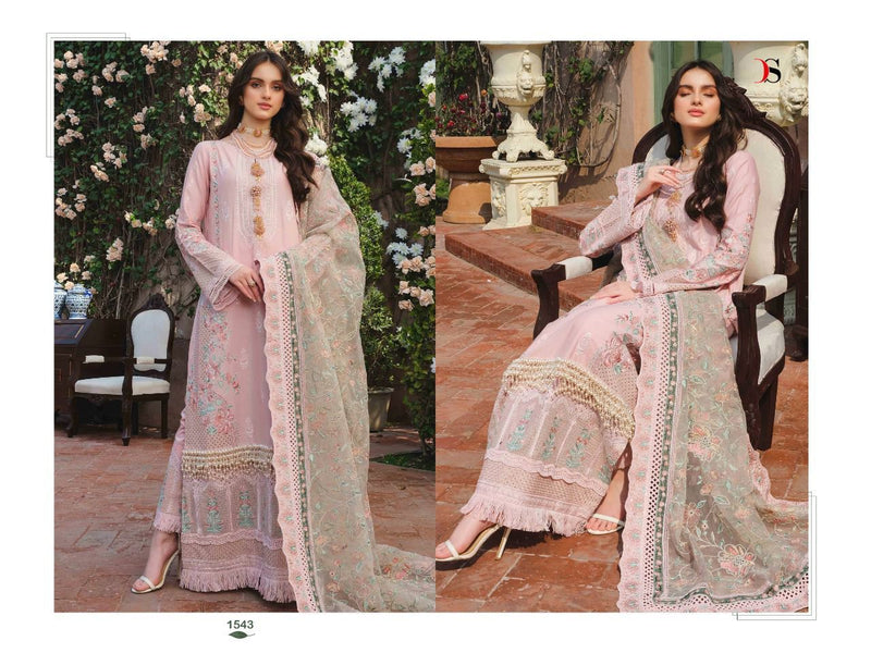 Deepsy Suits Maryam N Mariya Lawn 22 Cotton Embroidered Pakistani Style Wedding Wear Salwar Kameez