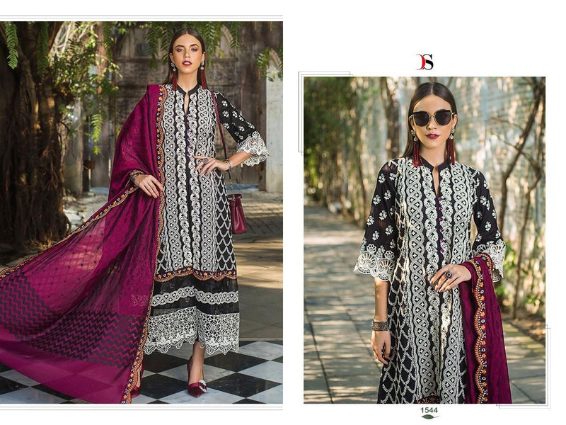 Deepsy Suits Maryam N Mariya Lawn 22 Cotton Embroidered Pakistani Style Wedding Wear Salwar Kameez