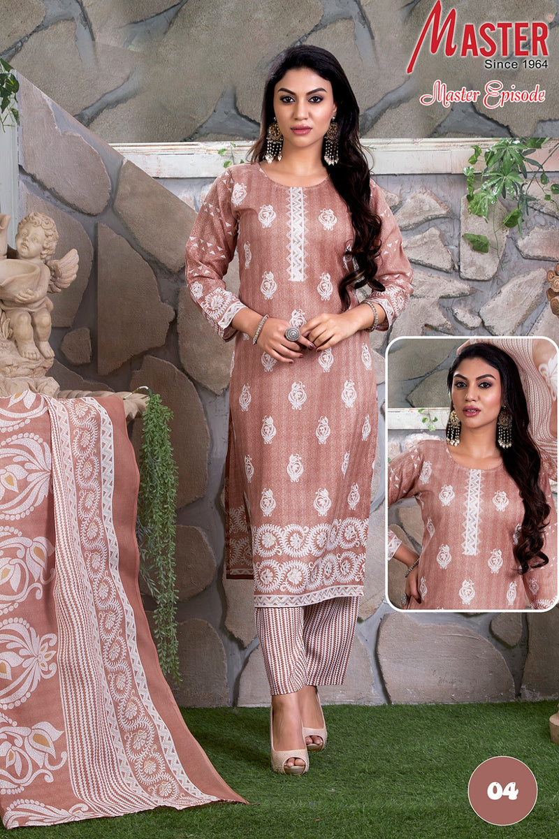 Master Episode Cotton Printed Daily Wear Designer Kurti