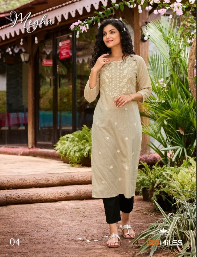 Linen 2025 cotton kurtis