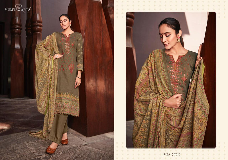 Mumtaz Arts Fiza Jam Satin Print Party Wear Printed Salwar Suits