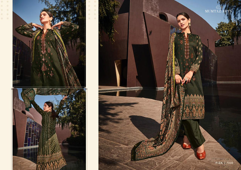 Mumtaz Arts Fiza Jam Satin Print Party Wear Printed Salwar Suits