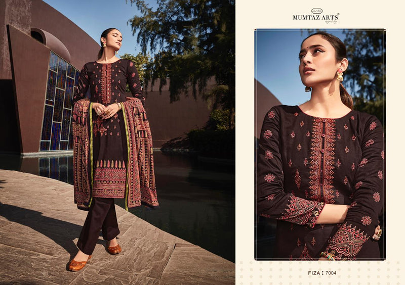 Mumtaz Arts Fiza Jam Satin Print Party Wear Printed Salwar Suits