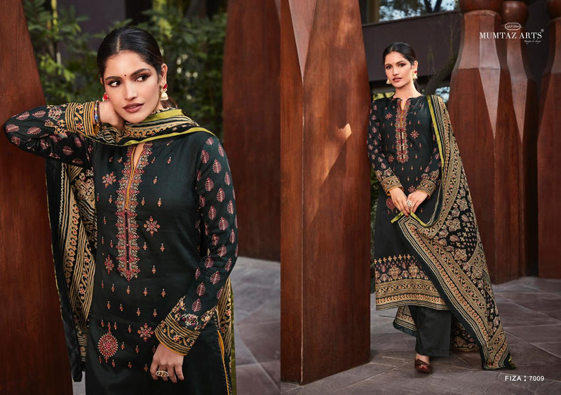 Mumtaz Arts Fiza Jam Satin Print Party Wear Printed Salwar Suits