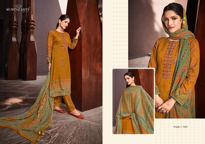 Mumtaz Arts Fiza Jam Satin Print Party Wear Printed Salwar Suits