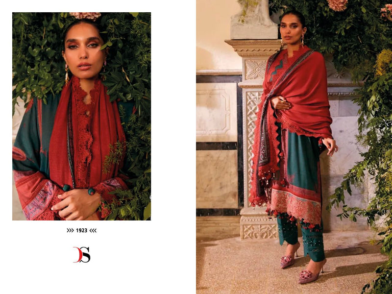 Deepsy Suit Muzlin 22 Vol 3 Pure Cotton With Heavy Embroidery Work Stylish Designer Pakistani Salwar Kameez