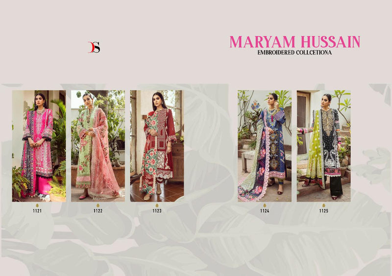 Maryam Hussain Embroidered Collection By Deepsy Suit Pure Cotton Embroidery Work Pakistani Salwar Kameez