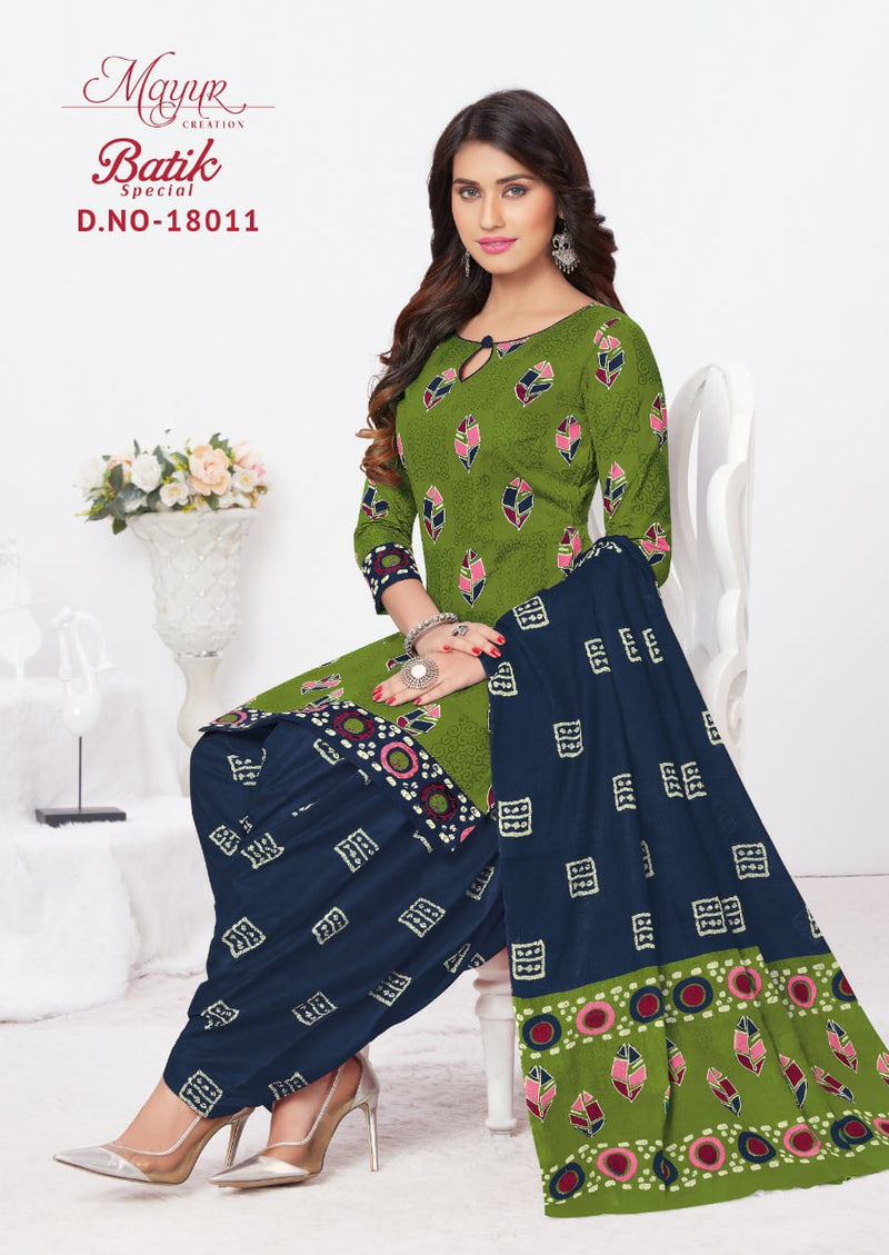 Mayur Creation Batik Special Vol 18 Pure Cotton Casual Wear Salwar Suits