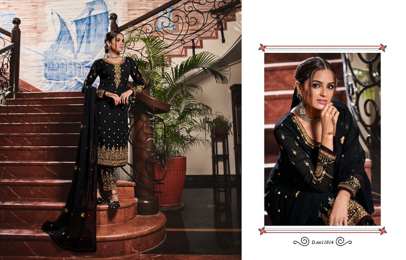 Meera Trendz launch Zisa Vol 65 Georgette With Heavy Embroidery Work Exclusive Pakistani Salwar Kameez