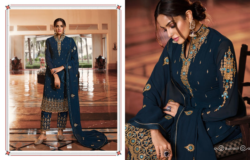 Meera Trendz launch Zisa Vol 65 Georgette With Heavy Embroidery Work Exclusive Pakistani Salwar Kameez