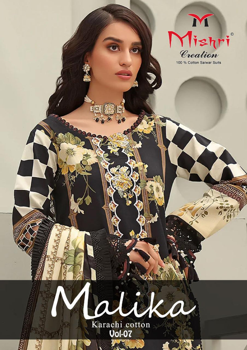 Mishri Creation Mallika Vol 7 Pure Cotton Digital Print Salwar Kameez