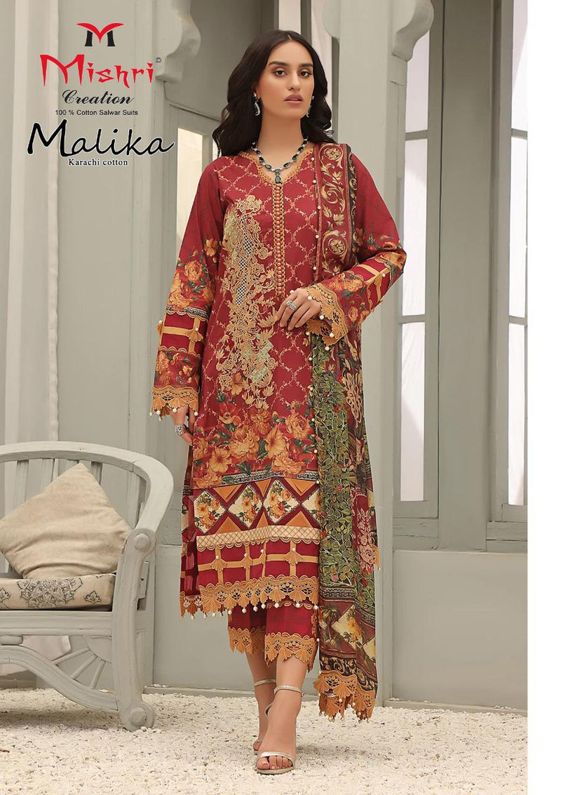 Mishri Creation Mallika Vol 7 Pure Cotton Digital Print Salwar Kameez