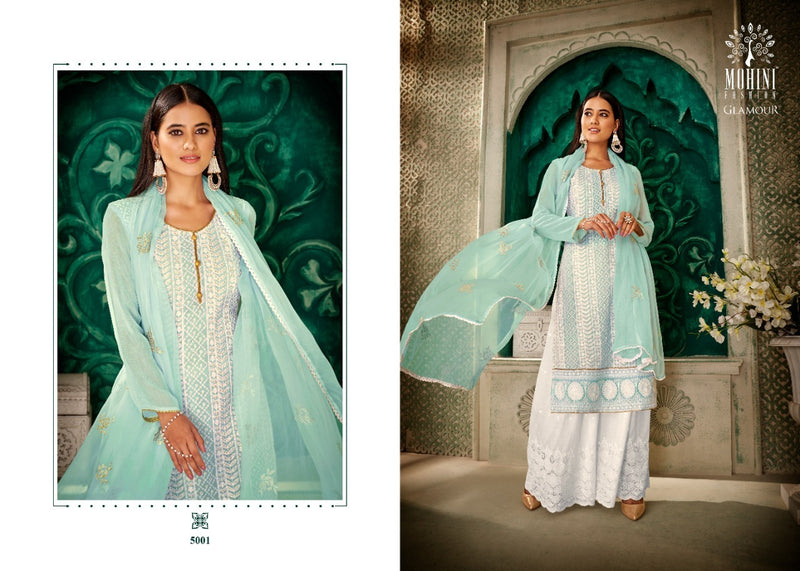 Mohini Fashion Glamour Pure Viscose Georgette Lakhnavi Work Suits