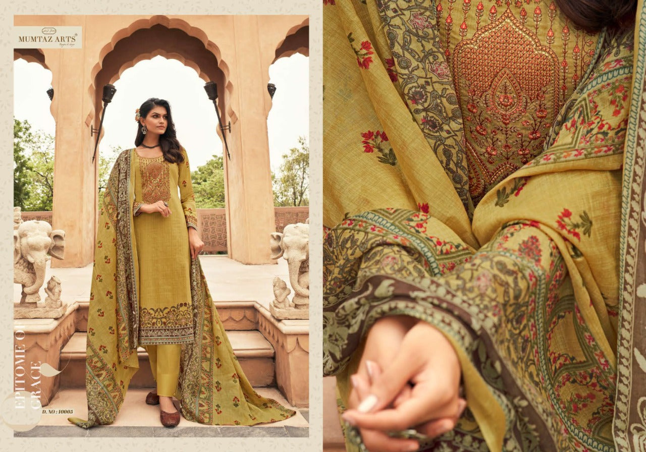 Mumtaz Art Megh Malhar Lawn Cotton Salwar Suit