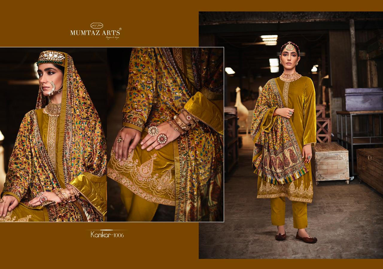 Mumtaz Arts Kanikar Velvet Vol 2 Heavy Salwar Suit