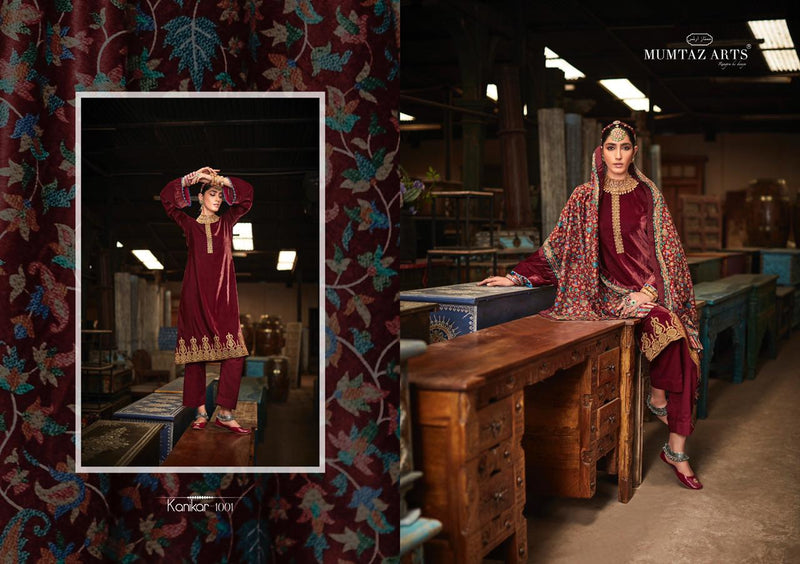 Mumtaz Arts Kanikar Velvet Vol 2 Heavy Salwar Suit