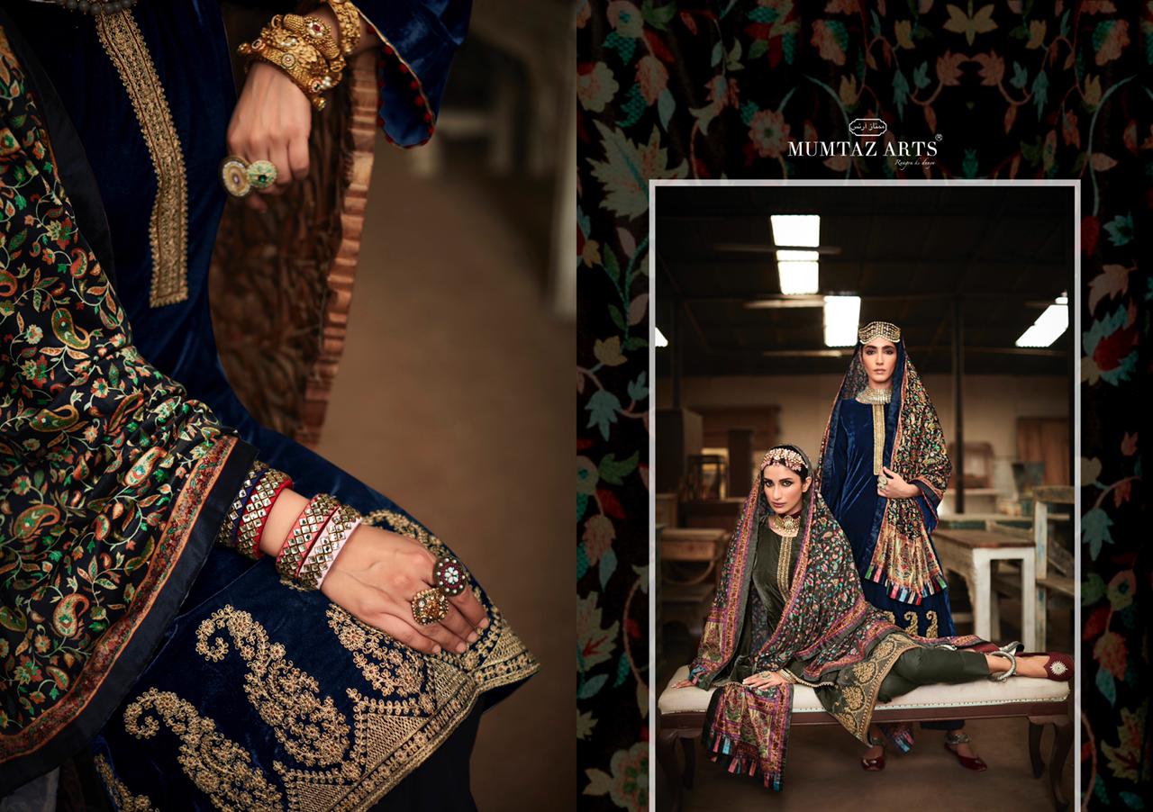 Mumtaz Arts Kanikar Velvet Vol 2 Heavy Salwar Suit